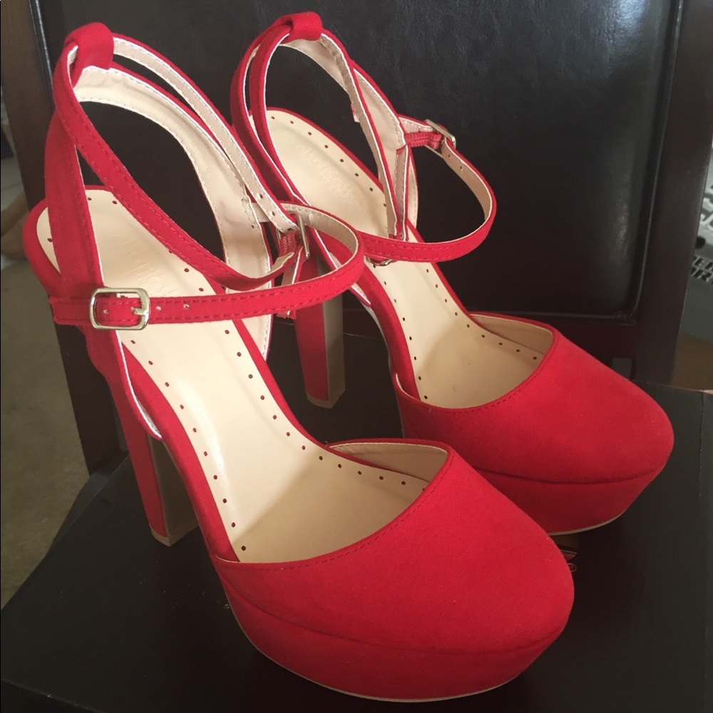 Charlotte Russe Red Heels